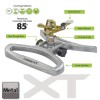 Melnor 5675 Sq Ft Rugged Metal Pulsating Lawn Sprinkler 18