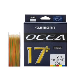 Shimano LD-A71Y PE Line, Osia, 17+ PE, 988.4 ft (300 m), Multicolor