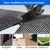 KFHENSOMR Oscillating Multi Tool Hook Knife Blade 3Pcs Multitool Saw
