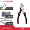 IGAN 7-inch Wire Cutters, Spring-loaded Side Cutters Dikes, Ultra Tough