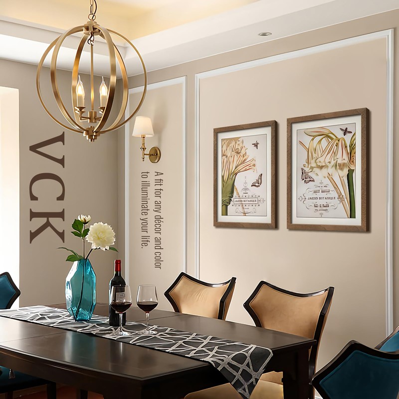 VCK 18x24 Poster Frame Brown Walnut - 3 Pack, Exclusive