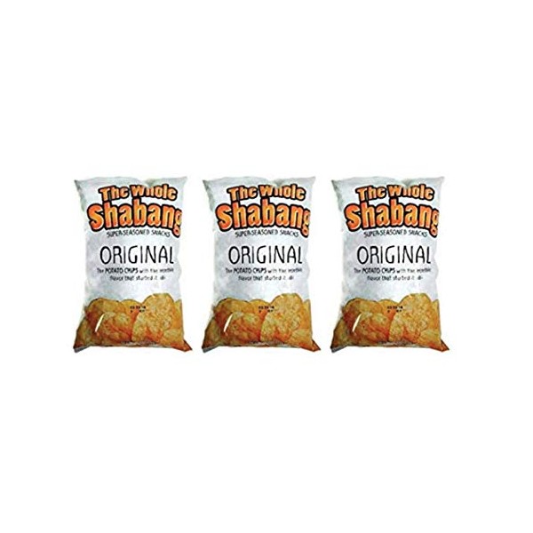 The Whole Shabang Potato Chips - 6 oz. Bag (Original, 3 Pack)