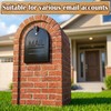RUBII Magnetic Mailbox Door Replacement, 6 1/4" x 8 1/4"