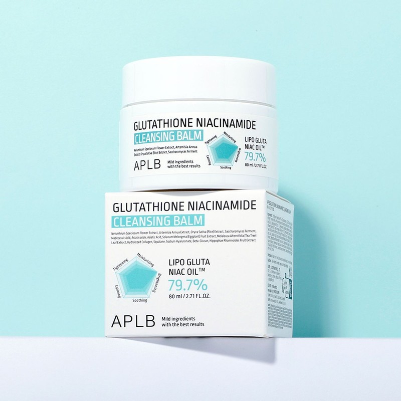 APLVI APLIV Glutathione Niacinamide Cleansing Balm