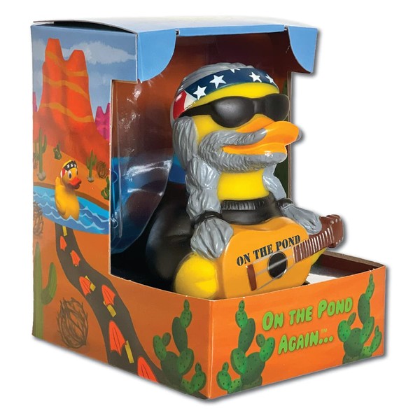 CelebriDucks On The Pond Again Floating Rubber Ducks - Collectible Bath Toy Gift for Kids & Adults of All Ages