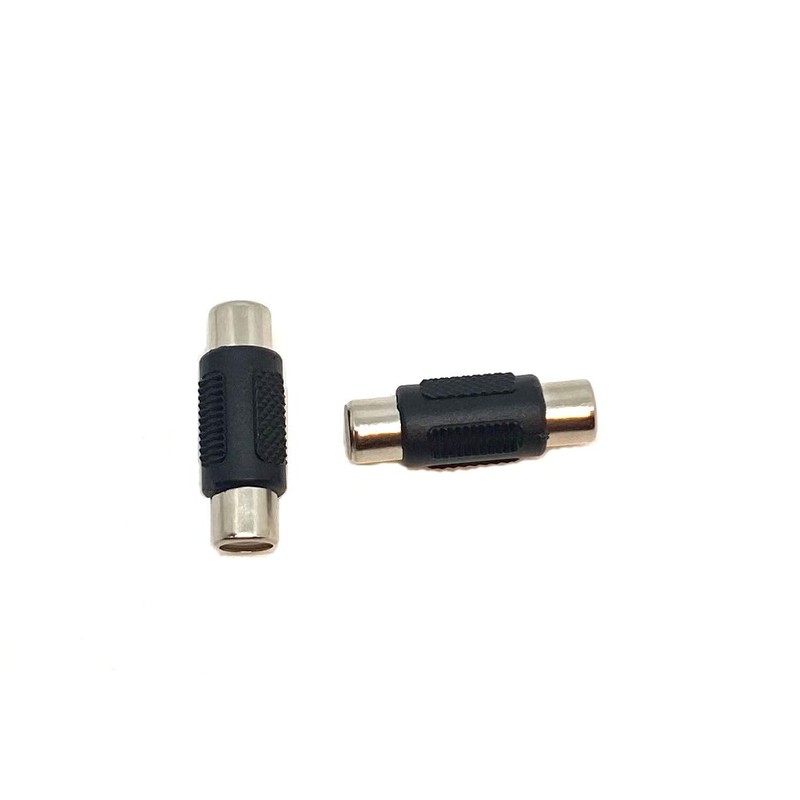 Dolphin Automotive Pair of RCA Phono Joiner Audio Visual Video