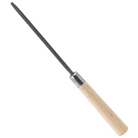 Y-SK11 クラフトヤスリ 木工用 鬼目 丸 全長195mm