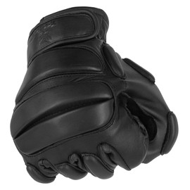 TacFirst Tactical Glove - SEK 1 Cut-Resistant Spectra Leather Glove with Protectors, black, xl