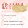 WindTouch Blonde Hair Extensions for Women Real Human Hair, 15