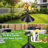 Proerr Smart Bird Feeder Pole Stand 79In,Adjustable Height Metal Bird