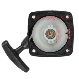 Aramox Pull Starter, 23CC Motor Hand Pull Start Hand Starter with Recoil Hedge Trimmer Replacement Parts for 1E32F Engine