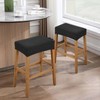 YISUN Stool Covers Rectangle - 2 Pack Stretch Waterproof Saddle