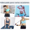 MoKo - Cinturón deportivo para correr, bolsa doble para exteriores,