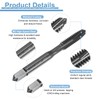 sourcing map Spiral Point Thread Tap 1/4-20 UNC 2B, Nitride