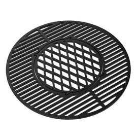onlyfire Cast Iron Grill Grate Replacement Gourmet BBQ System for Weber 22inch Kettle Charcoal Grills