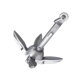 BeGrit Kayak Anchor Boat Anchor 0.7KG Fishing Anchor Inflatable Boat Anchor Trolling Anchor Yacht Canoe Kayak Folding Anchor Canoe Boat Anchor for Canoe Small Boat Paddle Board (SUP) Jet Ski