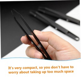 Operitacx 48pcs Precision Tweezers for Craft and Jewelry Making Non- Handle Lightweight and Portable Includes Each Green for Beading and Eyelash Extensions