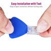 EMITEVER LED Strip Light Connector, 6 Packs LED Tape Connect