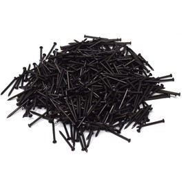 Design61 Cord Pins Nails 1.0 x 13 mm Iron Blued 50 g Approx. 500 Pieces