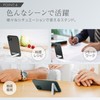 Komo Life Portrait & Horizontal! Smartphone Stand, Hands-Free, Silver, Angle