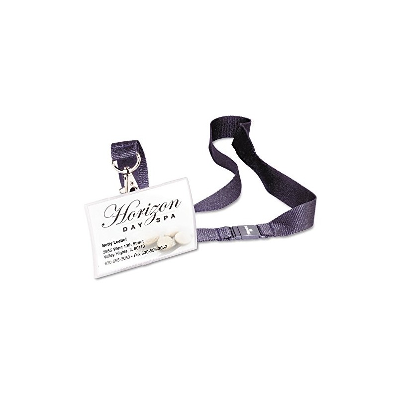 Durable 821719 Click Fold Name Badge with Neck Strap 54