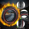 KTUMININV 10x2.125 Scooter Tire,10x2/54-152 electric Rubber Solid Tire for Gotrax
