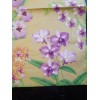 TWO Individual Napkins Orchids Gold Dinner for Decoupage (124