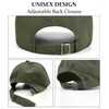 ZEXIAN 3 Pack Unisex Cotton Baseball Cap Adjustable Unconstructed Plain