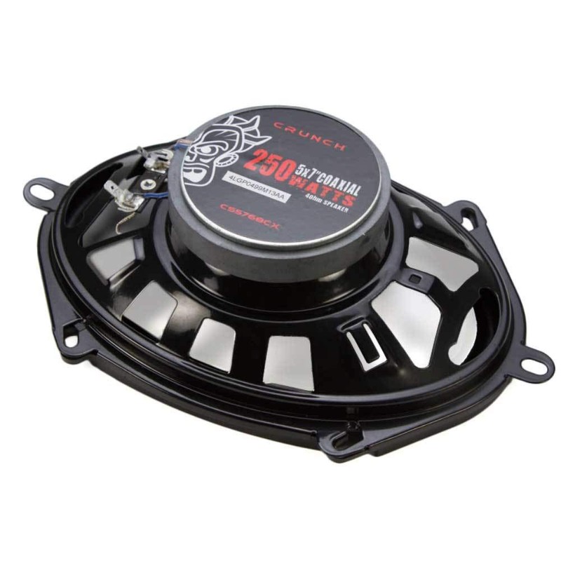 Crunch CS-5768CX, 250 Watts Full Range 2 Way 4 Ohms