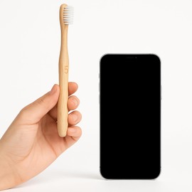 Original Bamboo Cepillos Dentales de Bambú con Carbón Activado 10 Piezas