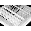 HVAC Premium 10''w X 10''h Aluminum Double Deflection Adjustable Air