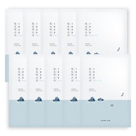 Round Lab 1025 Dokdo Moisture Water Gel Mask 30ml, 1 pack, 10 pcs / 라운드랩 1025 독도 수분 워터겔 마스크 30ml, 1개입, 10개