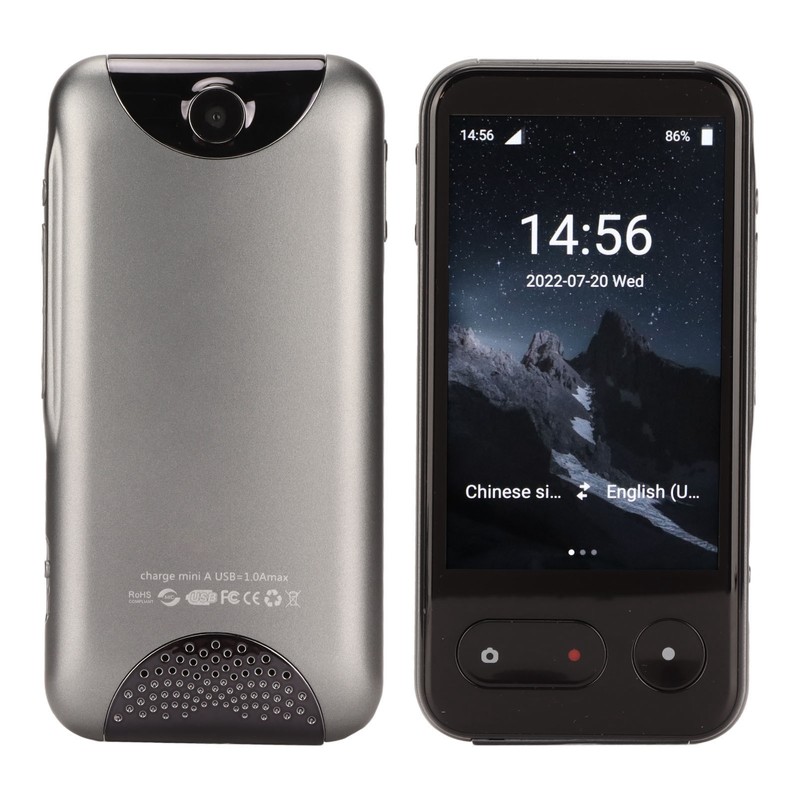 Language Translator 133 Languages 4.0 Inch Touch Screen Portable Smart