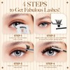 LASHVIEW Lash Clusters, Fluffy Cluster Lashes 9-18mm MIX Volume Lashes