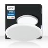 LUTW LED Ceiling Light 24W, Round Flush Ceiling Light 6500K