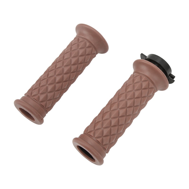 1 Pair 22mm Throttle Handle Grips Universal Comfortable Grasp Fit