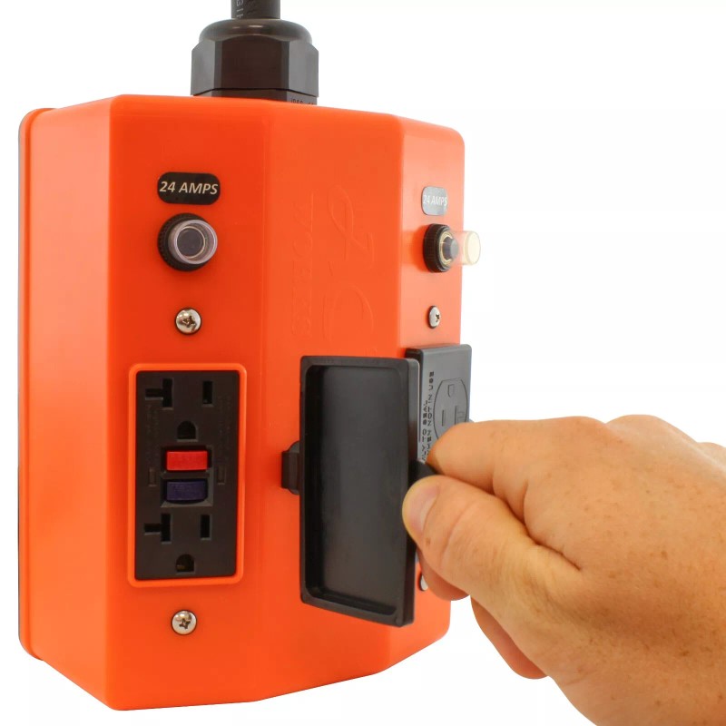 AC WORKS® 1.5ft NEMA 14-50 50A RV/ Generator Plug to