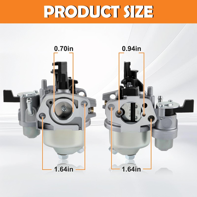 Huayi Carburetor Carb Fit for Powerhorse 750143 3100PSI 2.5GPM 212CC