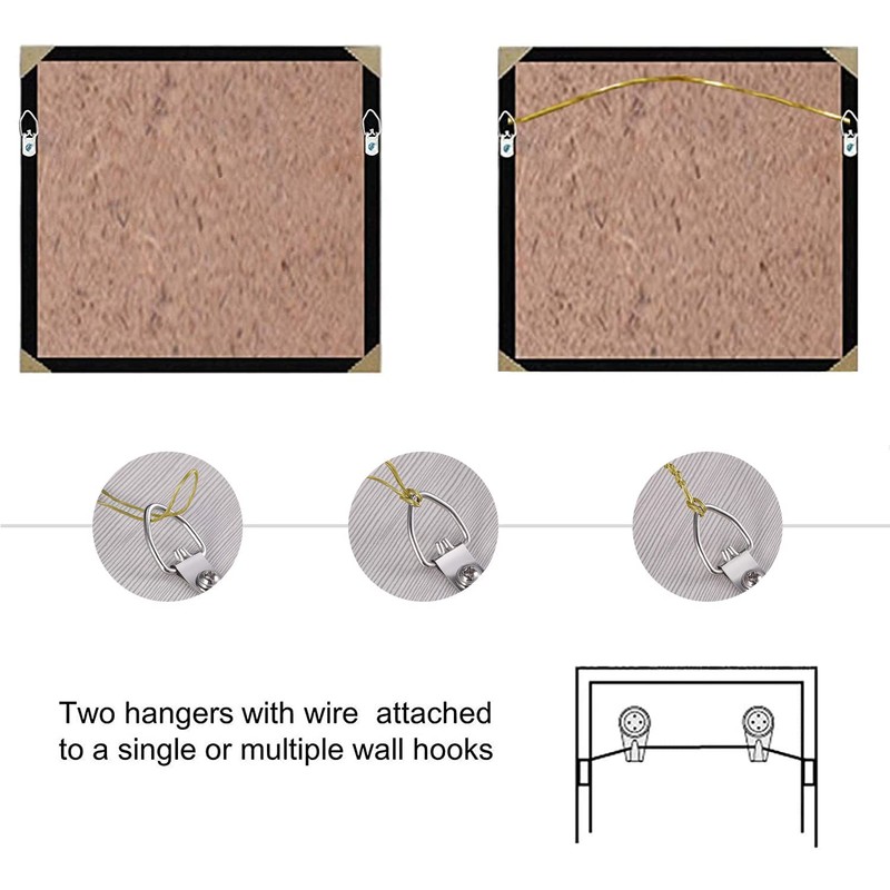 ECKJ Picture Hanging Brass Wire Bare Copper Wire 100-feet 7