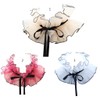 Hqkfuybl Clown Tulle Ruffled Collar,Renaissance Victorian Ruffle Collar, Retro Mesh