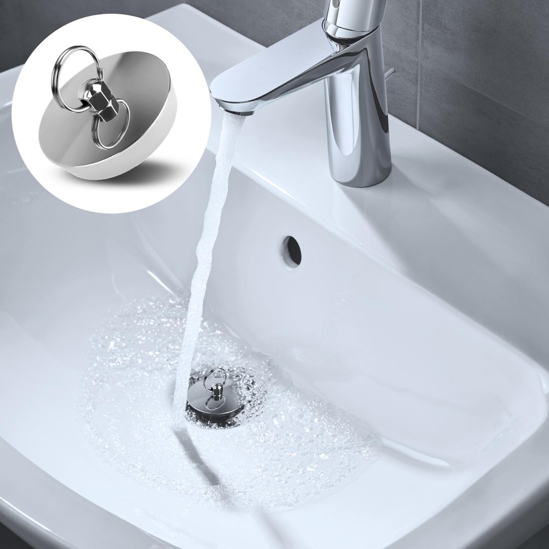 Bathtub Plug, 42-46 mm Drain Plug Bathtub, Drain Plug for