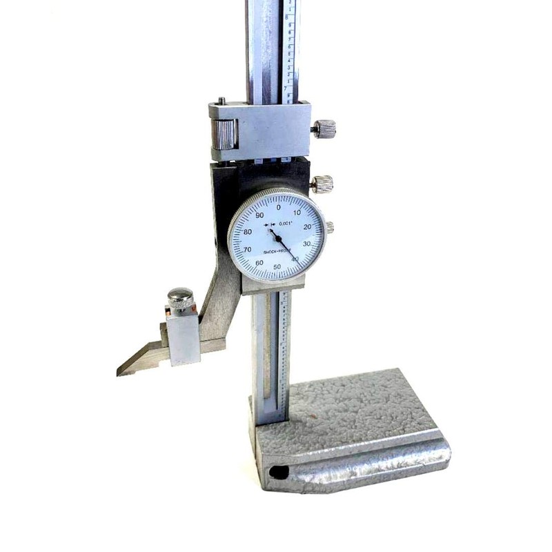HHIP 4300-0028 Stainless Steel Dial Height Gage, 0 - 6"