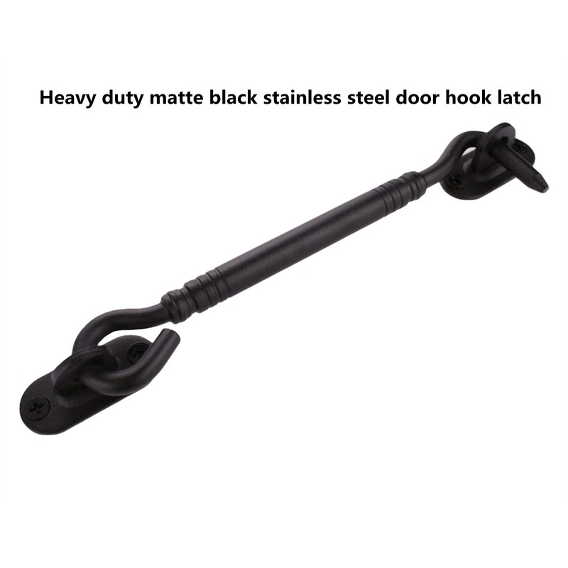 Runningfish 6" Barn Door Lock Sliding Door Lock Barn Gate
