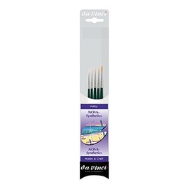 da Vinci Nova Set of 5 Brushes: 1570 No. 10/0 + 5/0 + 3/0 + 0 + 2
