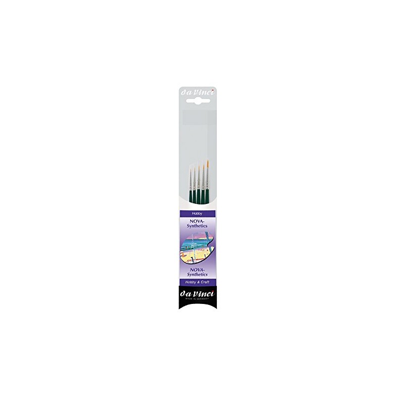 da Vinci Nova Set of 5 Brushes: 1570 No. 10/0