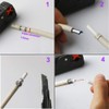 CESFONJER 26 Pcs Coaxial Cable Adapter, 90° Angle Adapter Screwable