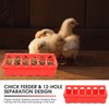 Chick Brooder Box,Chicks Starter Kit for Chick Brooder with Heat