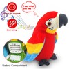 Shengruili Talking Parrot Toy, Talking Plush Bird Parrot, Parrot Bird