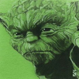 [a-toderi] Yoda Wall Hanging Interior Decor Art Sundries STW – 0023