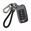 ontto Carbon Texture Key Case Fit for Toyota Avalon Tacoma